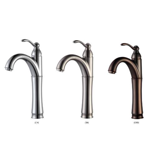 GV390-19mm-FVS1005 Накладная раковина на столешницу  прямоугольная Krausru  - Вид №8