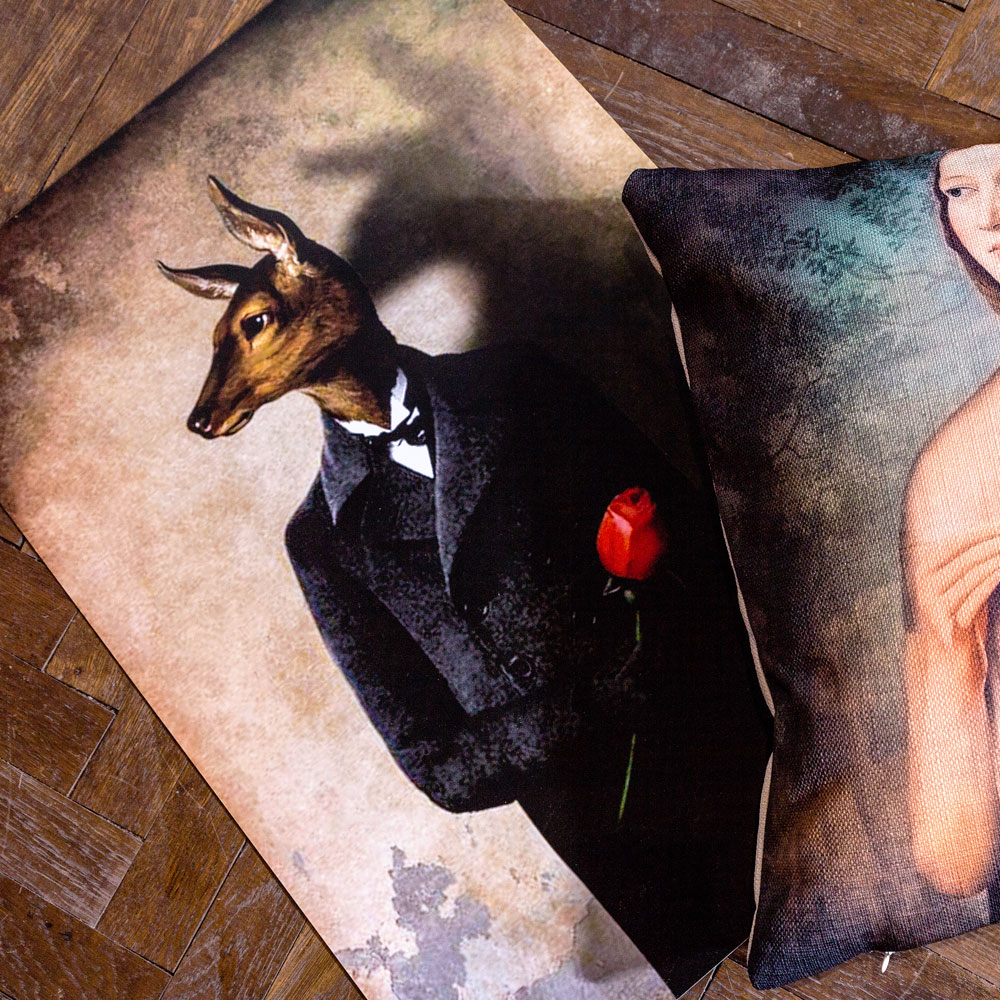 896517145_1818 Арт-постер «Красная роза» Object Desire  - Вид №1