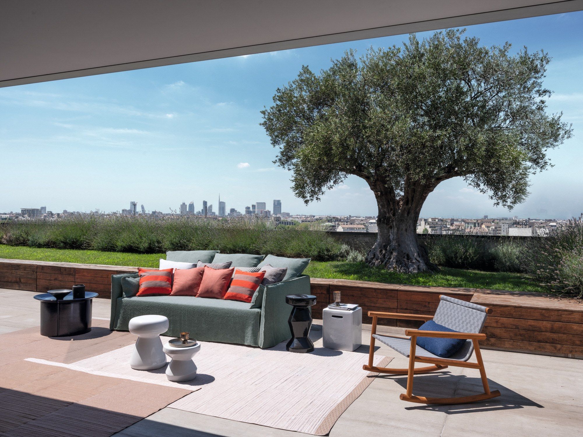 Тканевое кресло-качалка Gervasoni Gervasoni Outdoor ARCH-00006173 - Вид №2