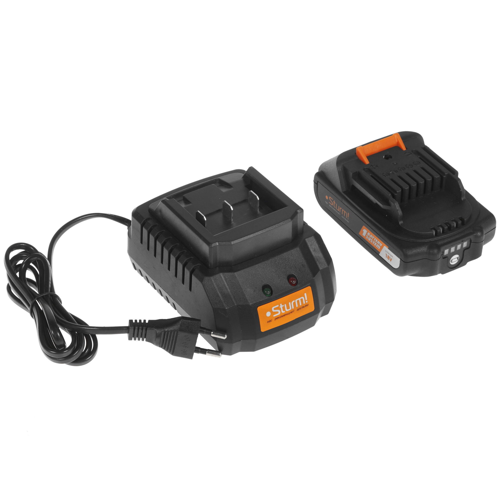 Дрель-шуруповерт Sturm! CD3618 1BatterySystem 18V 5308974 STDN-0004573 - Вид №5