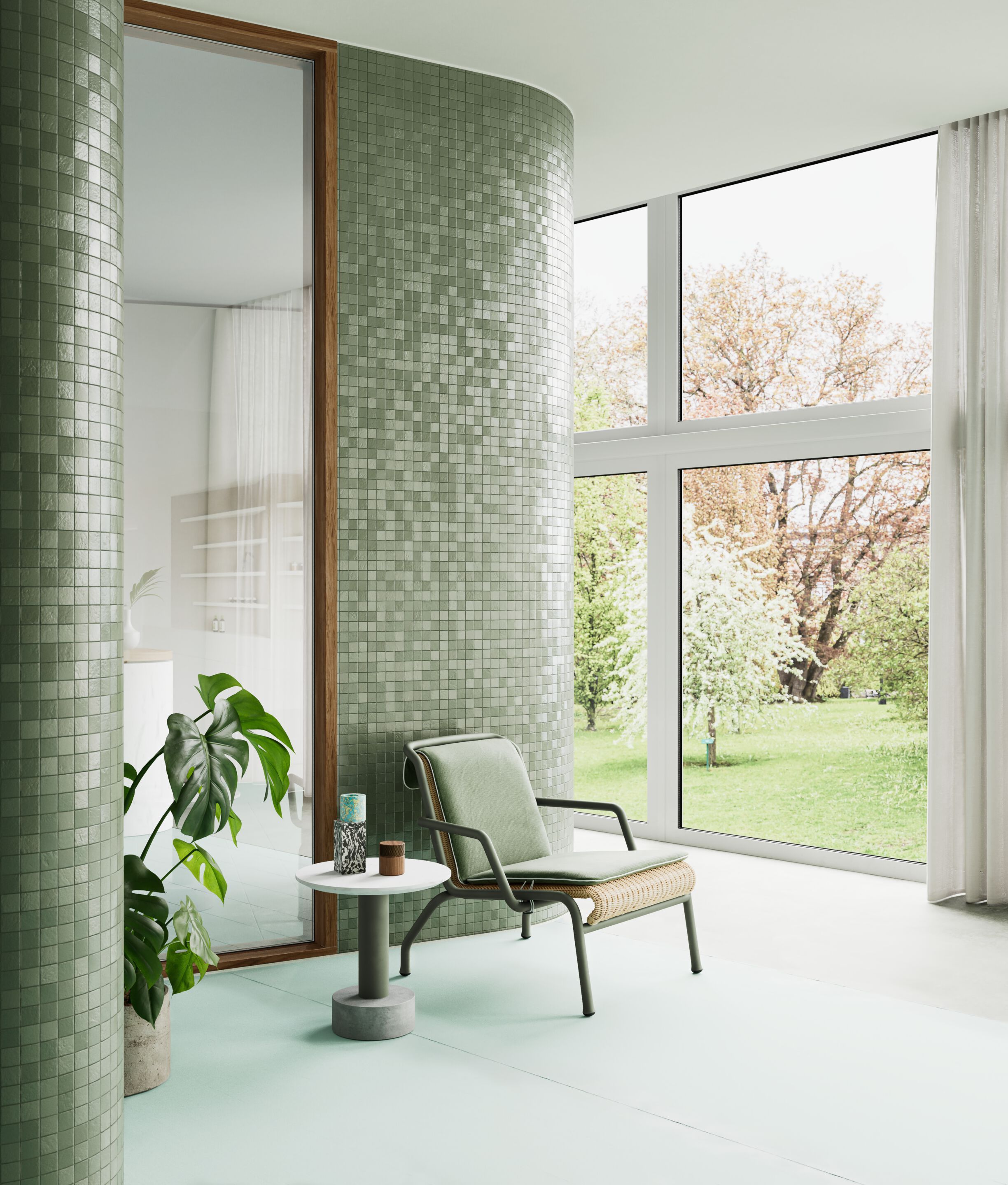 Кресло из ротанга и алюминия с подлокотниками Kettal Eolias ARCH-00018510 - Вид №3