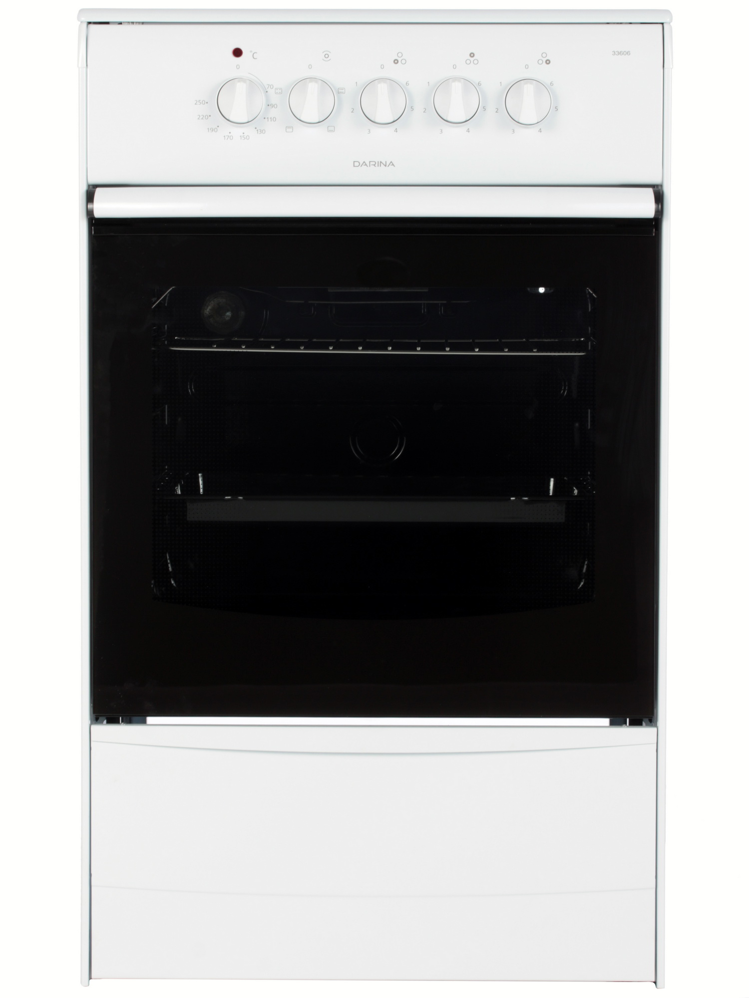 1163628 Электрическая плита DARINA 33 606 W белый STDN-0131371