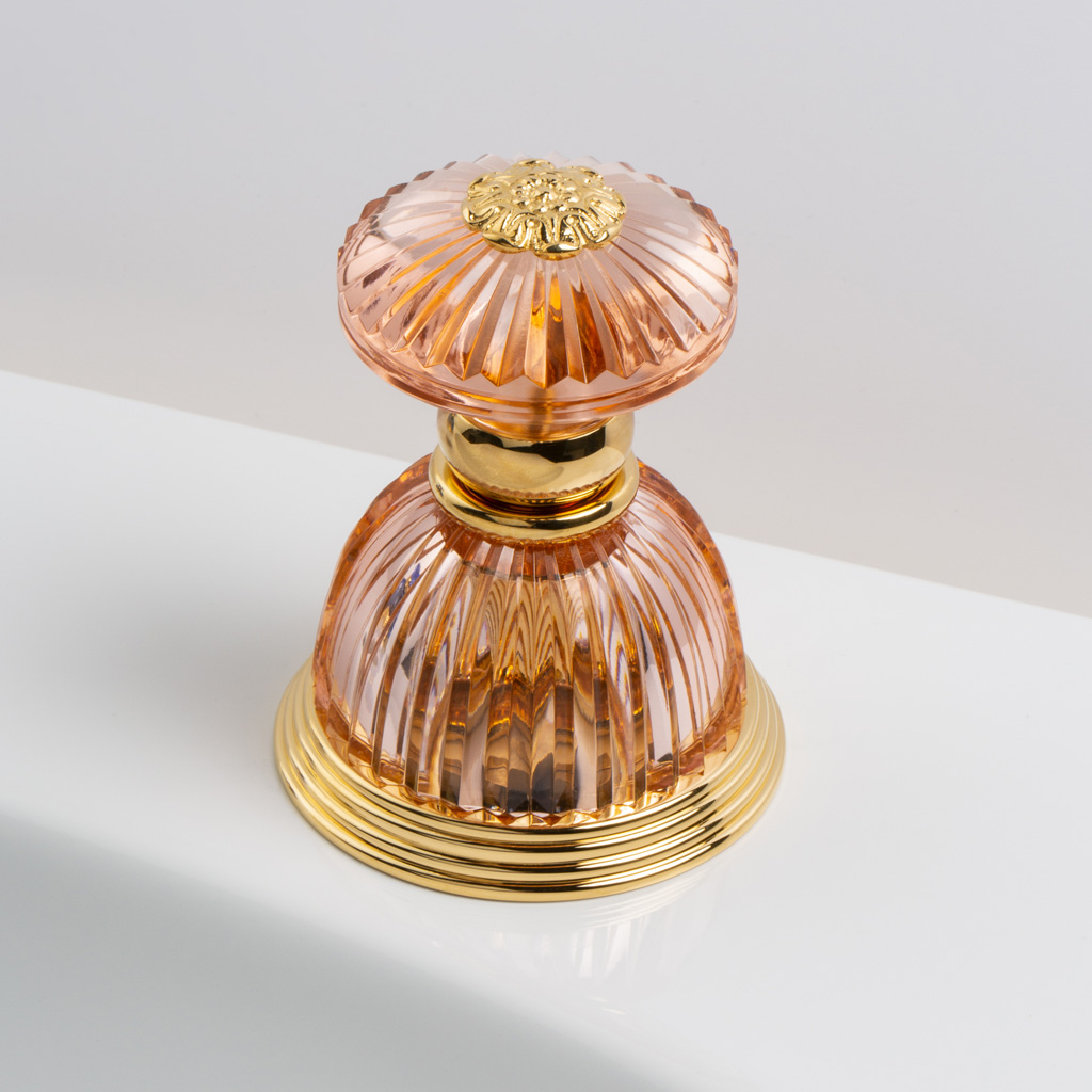 C50-532 C50-532 Дозатор мыла настенный CANNEL DOME Cristal & Bronze DÔME CANNELÉ  - Вид №2