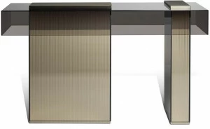 Visionnaire Прямоугольная стеклянная консоль Marty