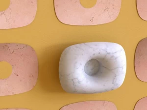 MONITILLO MARMI Настенная вешалка из каррарского мрамора