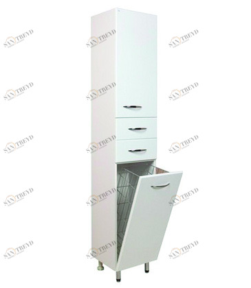 Пенал Onika МОДЕРН с 1 ящиком 40.17 (с корзиной) левый МОДЕРН ОНИКА 231915