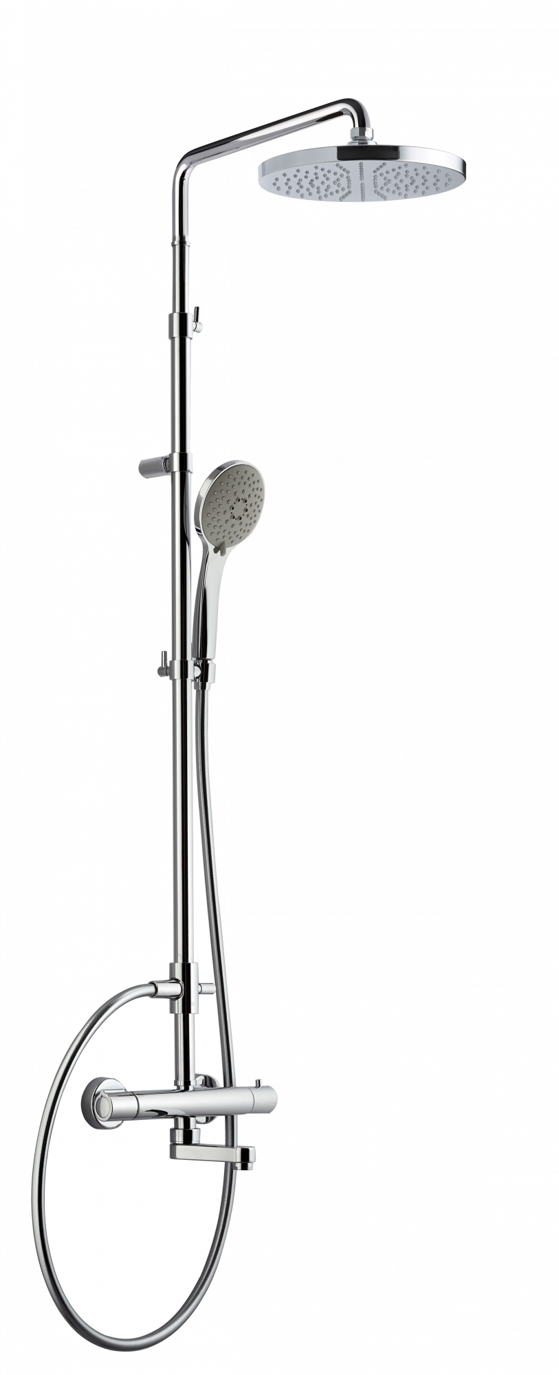00-1878X-N-CRX CARIMALI Риголетто телескопическая с изливом, душевая лейка Stick 