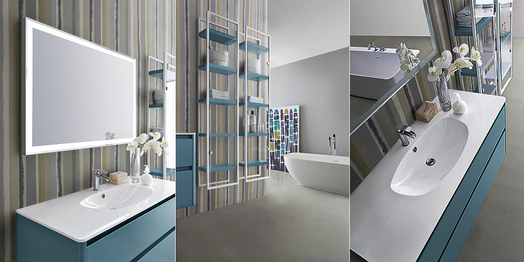 Комплект мебели для ванной комнаты Joy 98/99 Cerasa Joy JOY9899 - Вид №1