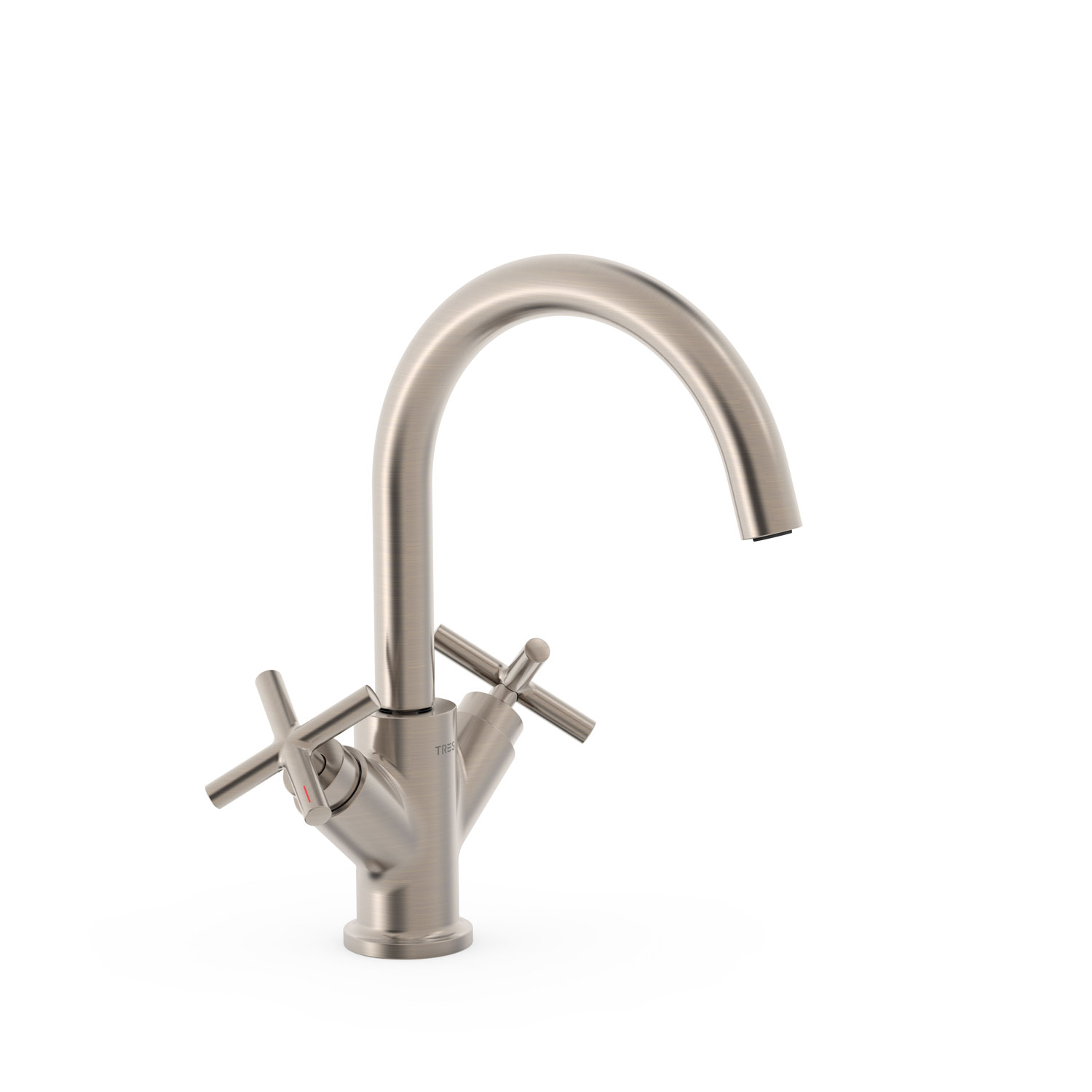 Смеситель для раковины MONTBLANC High с двумя ручками-28320301AC TRES Mont Blanc