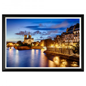 828197429_1818 Арт-постер «Сена с моста Турнель» Object Desire