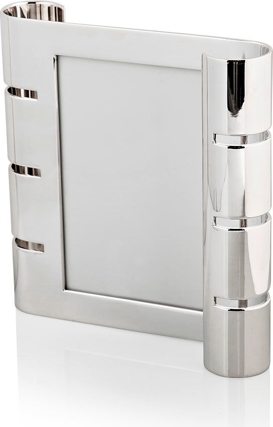 10565333 Puiforcat Рамка для фото 17,2х17,3см "Рюбан" (посеребрение) Посеребрение 