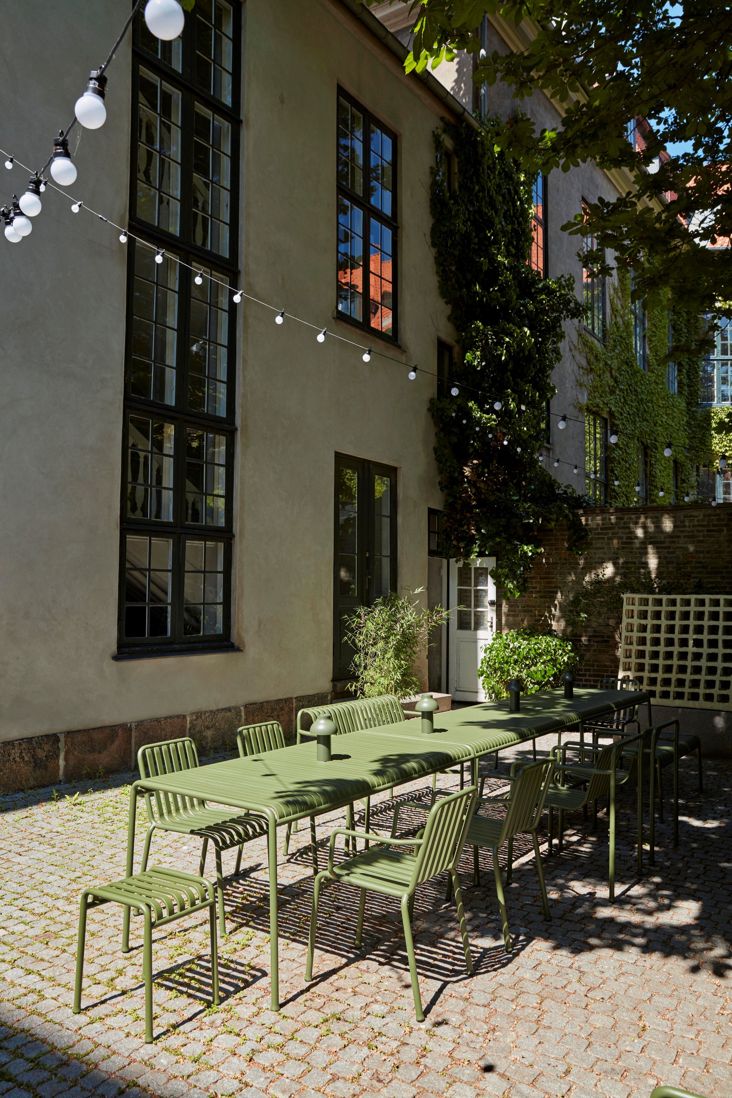 Стальной квадратный садовый стол Hay Палисад ARCH-00147561 - Вид №16