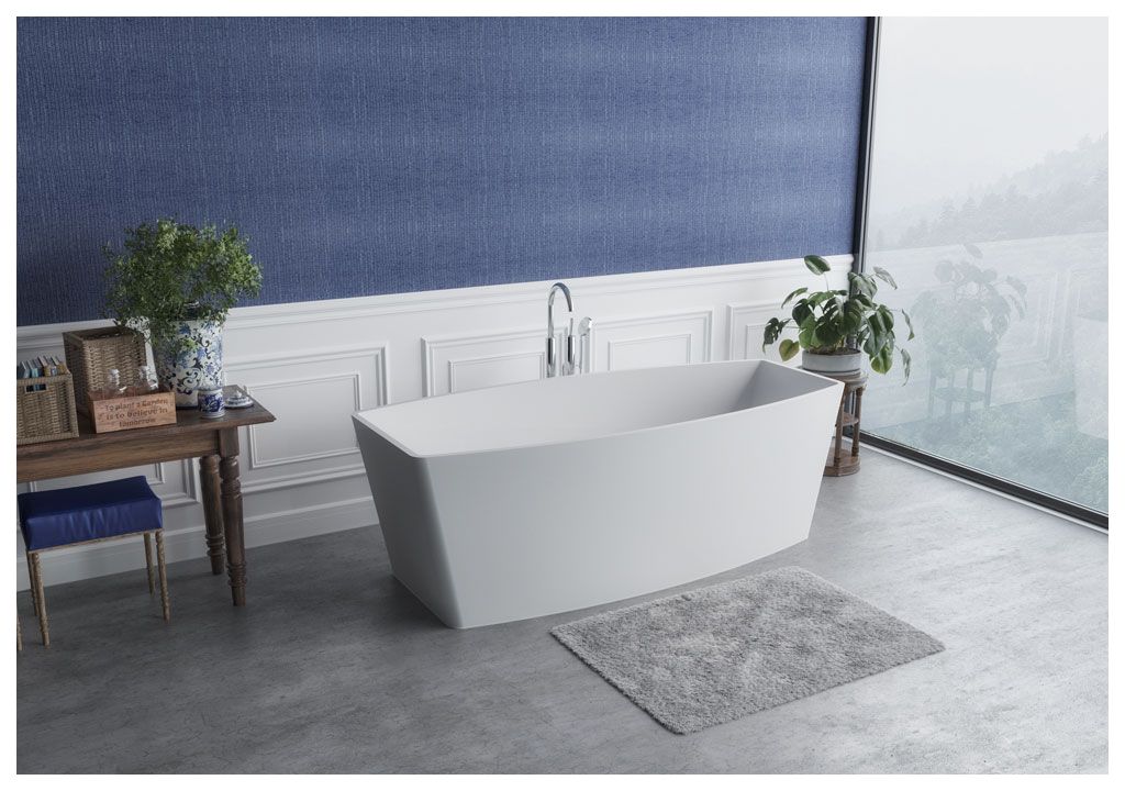 Ванна из искусственного камня Aquanet Comely TC-S04 180x80, глянцевая TCS04 - Вид №4