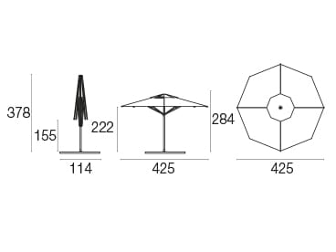 Алюминиевый зонтик emu герцогский ARCH-00110825 - Вид №4