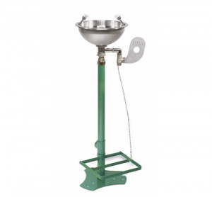 GW12 03 04 05 Genwec Средство для промывки глаз с двойной подставкой, совок из нержавеющей стали