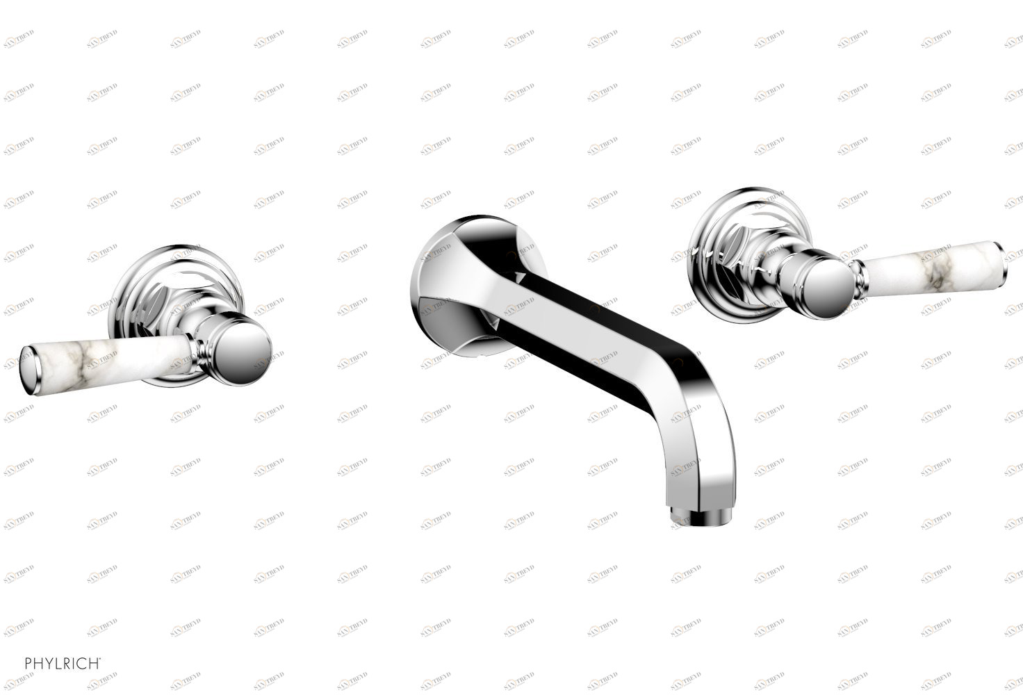 Комплект и ручки HEX TRADITIONAL Phylrich  500-13-026X031 Хромированный 