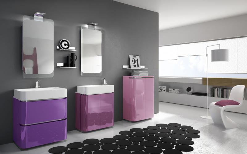 AC03 ACACIA Комплект мебели для ванной комнаты 70+70х 72 см ARDECO Ardeco S. R. L 7979 - Вид №3