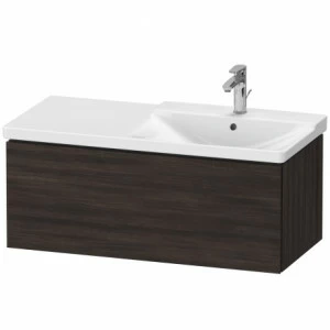 LC615005353 Тумбочка подвесная L-Cube #LC6150 1020 x 481 мм Каштан темный, декор