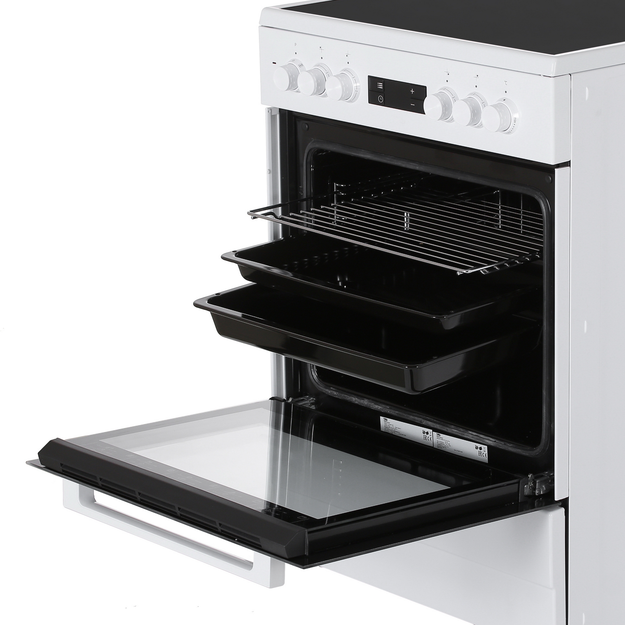 1111037 Электрическая плита Beko FSM67300GWS белый STDN-0097903 - Вид №5