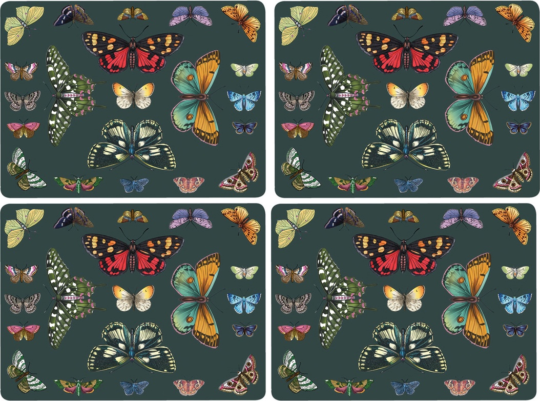 10637578 Pimpernel Набор подставок под горячее Pimpernel Ботанический сад.Гармония 40х29см, 4шт пробковый дуб, пластик 