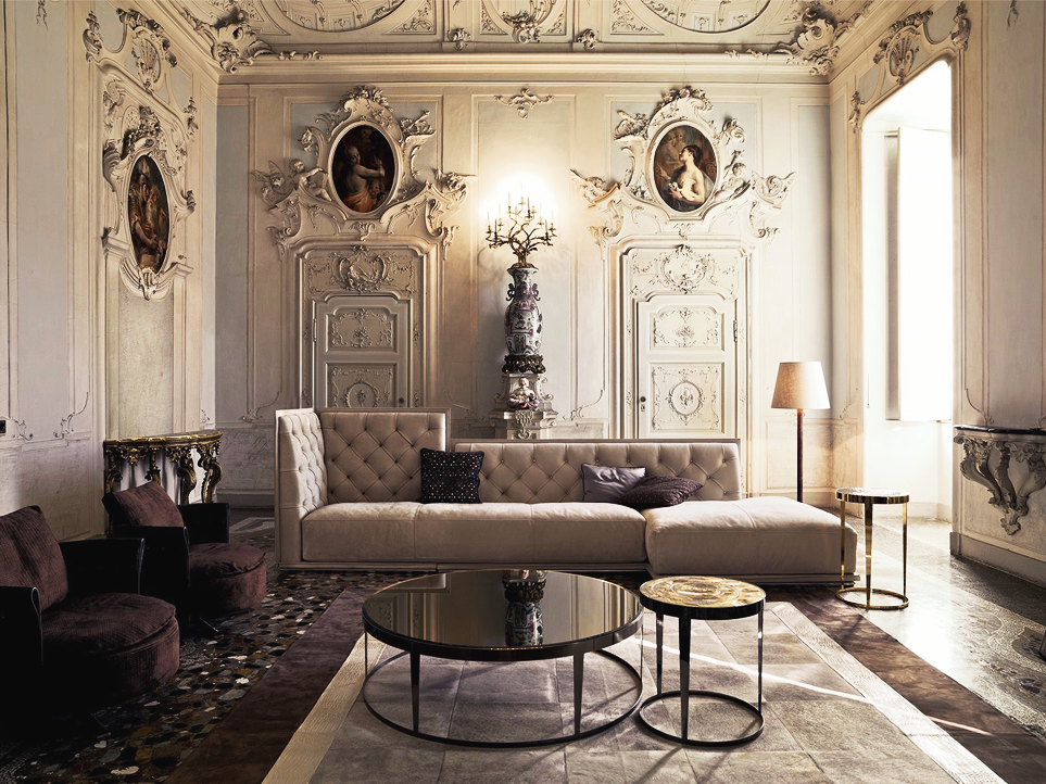 Диван NAPOLEON SPECIALE LONGHI W 555 02 Loveluxe