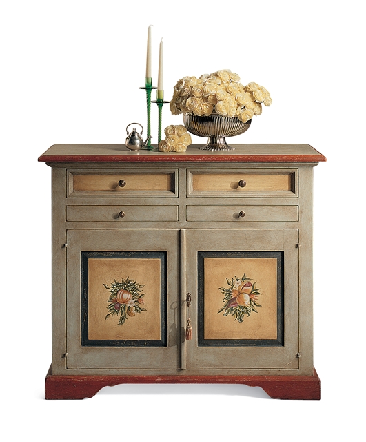 1855 Tifernoit Комод с 4 ящиками, 2 дверцами. Soggiorno 