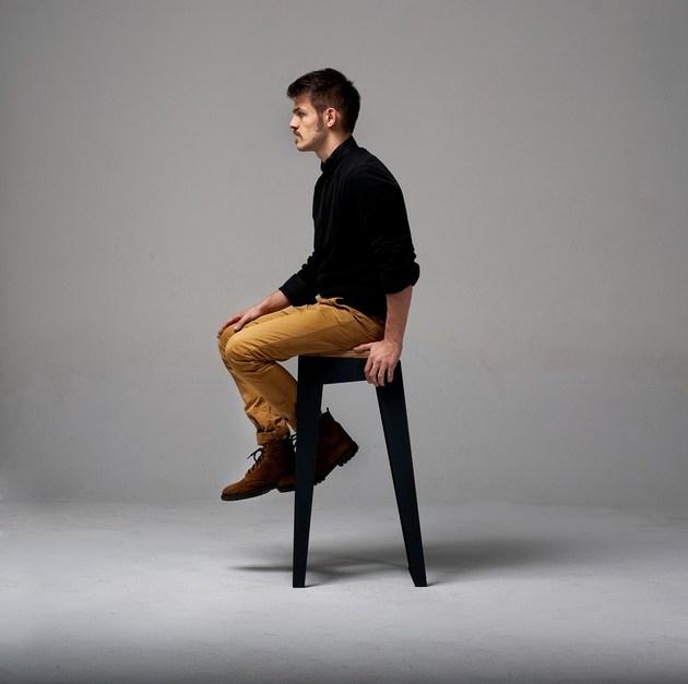 ODESD2 Барный стул из стали и дерева E sun-id-1347434 - Вид №9