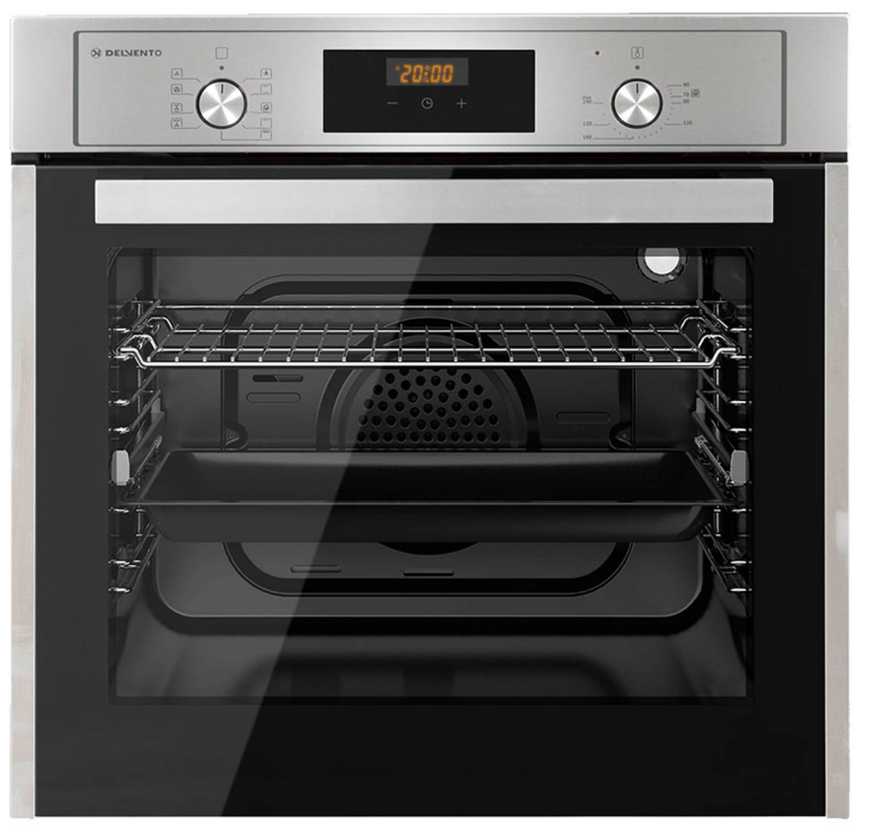 9057828 Электрический духовой шкаф Delvento V6EM59011 серебристый STDN-0054577 - Вид №1