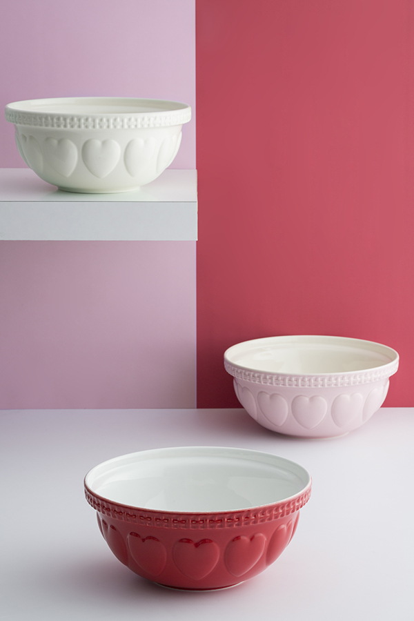 2006.008 Миска для смешивания hearts, D29 см, 4 л, кремовая Mason Cash  - Вид №4