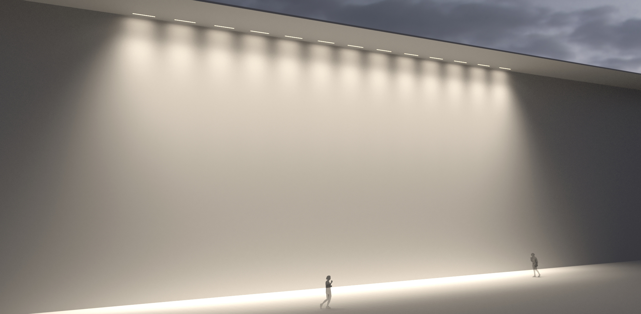 8492617 Встраиваемый в потолок светильник Platek MINI CORNICHE Incasso soffitto  MINI CORNICHE Ceiling recessed 1200 mm - LED 3000K Elliptical  - Вид №11