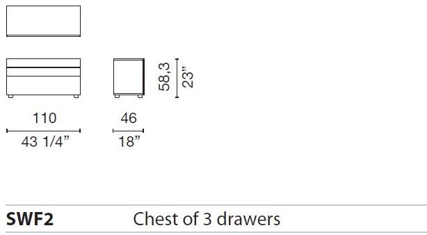 Cappellini Лакированный комод Swift sun-id-1478867 - Вид №2