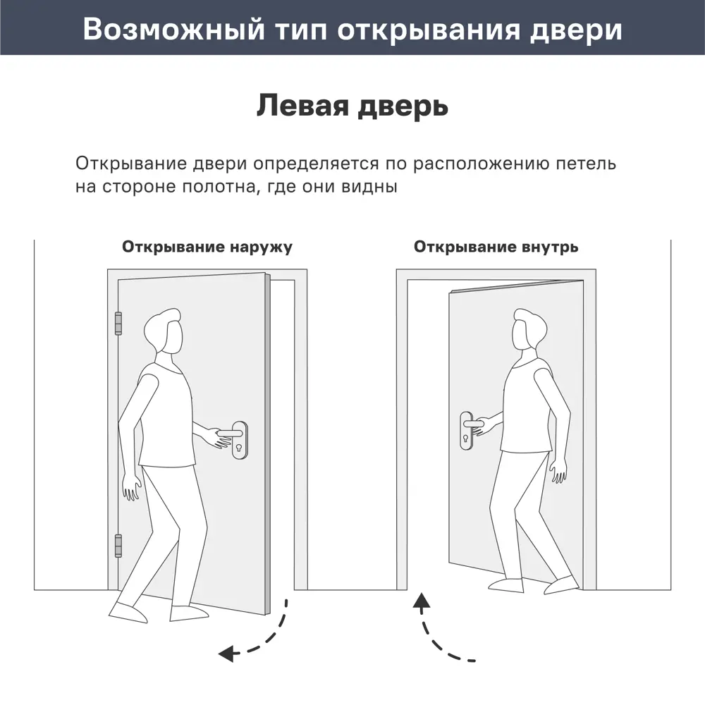Дверь входная металлическая Гибсон 95x205 см левая скай беленый с зеркалом TOREX STLM-2202041 - Вид №19