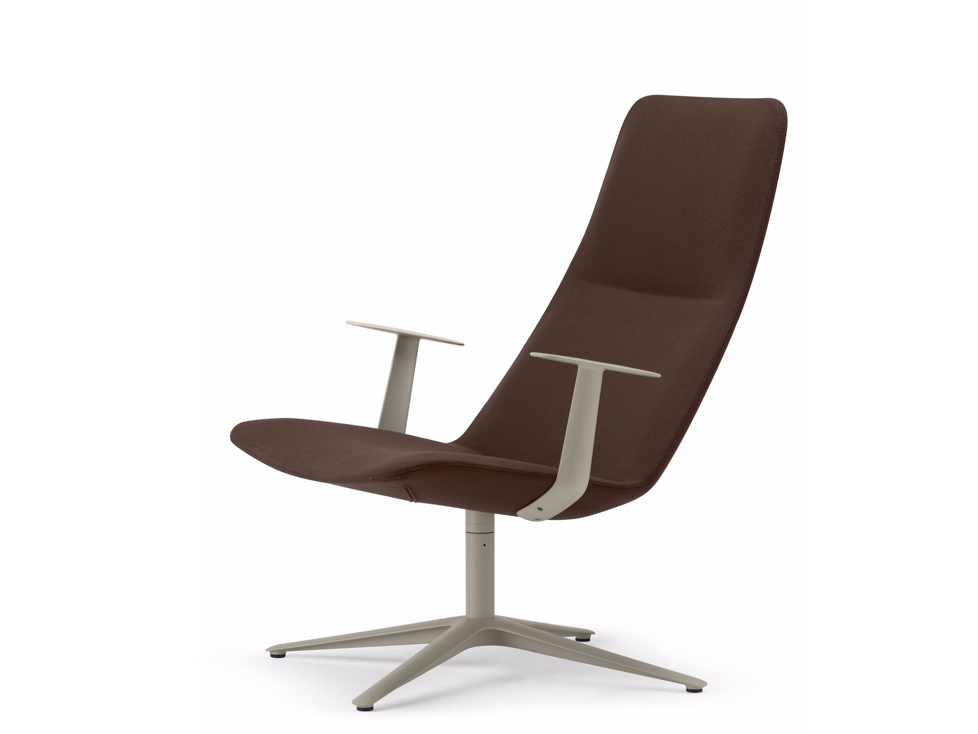 Спицевое вращающееся кресло с подлокотниками Alias тонкий ARCH-00074389