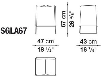 B&B Italia Высокий табурет из саночной ткани Lazy '05 sun-id-1479422 - Вид №3