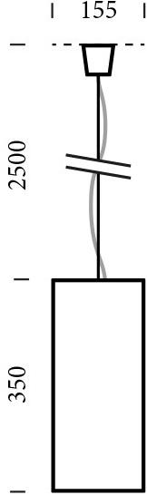 GESSO Подвесной светильник в гипсе  821  - Вид №3