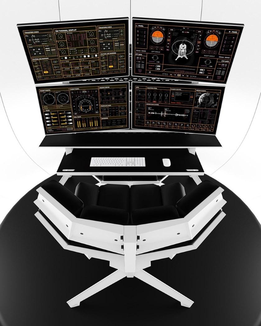 ODESD2 Кресло из ткани с подставкой для ног X sun-id-1398941 - Вид №4