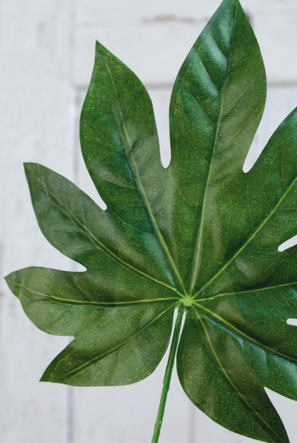 5018 883 a1 Лист искусственной аралии, 50 см, Ø 26 см, зеленый H-andreas 