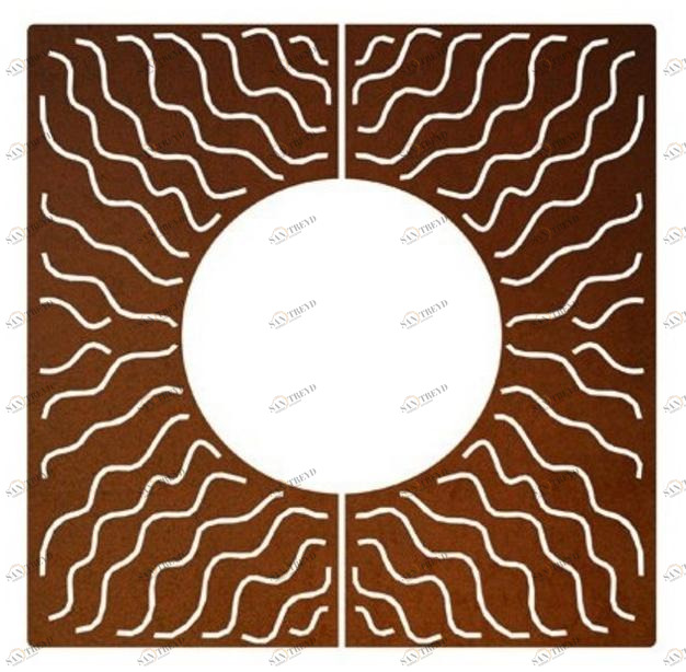 TrackDesign Решетка для деревьев Corten ™  Dc1931000 