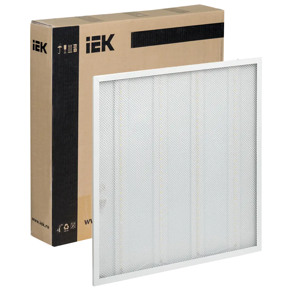 Панель светодиодная IEK ДВО 6578P 35 Вт 595x595 мм 6500 K IP20 88296319 STLM-2197276  - Вид №4