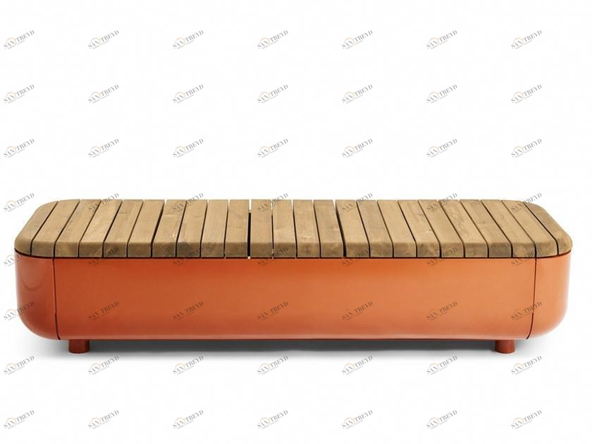 VESTRE Скамейка из стали и дерева sun-id-1464614