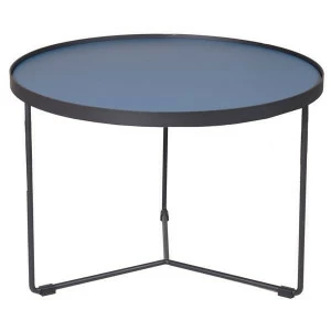Журнальный столик круглый синий 65 см Palitra UNICO  248913 Синий