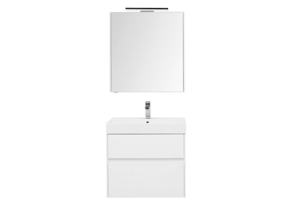 Мебель для ванной Aquanet Бруклин 70 белый 00207804 - Вид №2