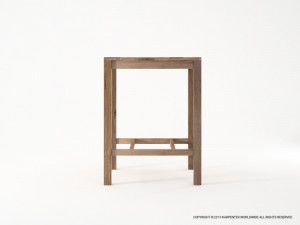 468_1052 Квадратный барный стол Karpenter