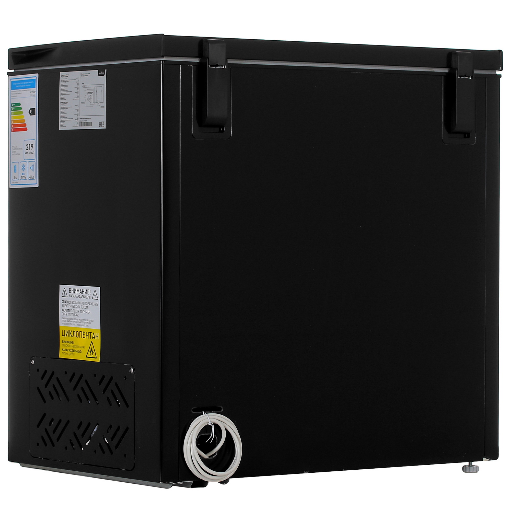 4791098 Морозильный ларь Aceline C221AMG черный STDN-0143759 - Вид №4