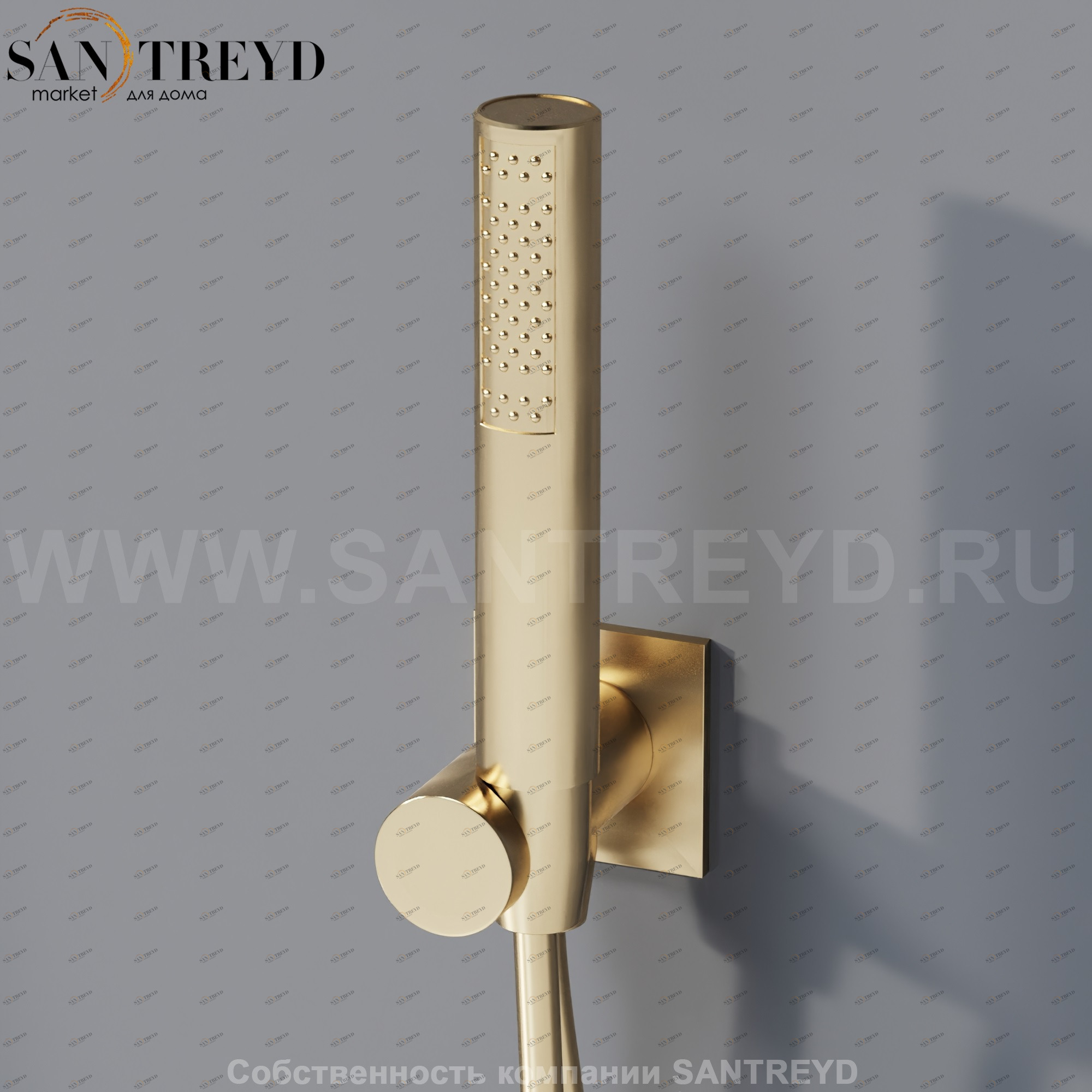 Agape MEMORY Встроенный ручной душ бронзовый матовый ARUB1073NR