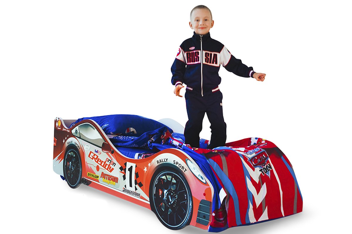 Детская кровать-машина "Стрела" БЕЛЬМАРКО  326739 Красный Santreyd  - Вид №3