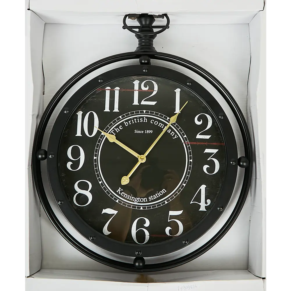 Часы настенные Dream River Маятник GH60229 круглые МДФ цвет черно-коричневый бесшумные ø47.5 Осень STLM-2049425 - Вид №3