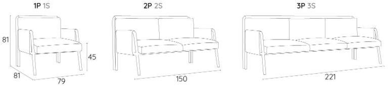 Adrenalina 3-х местный тканевый диван Swing sun-id-1409497 - Вид №5