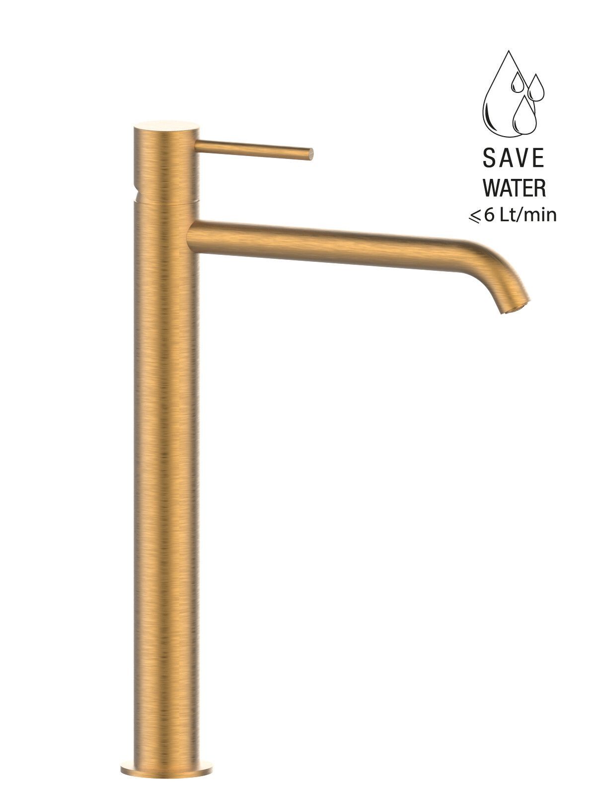 Однорычажный смеситель для раковины с высоким верхом Rubinetterie Frattini Pepe XL ARCH-00048045 - Вид №3