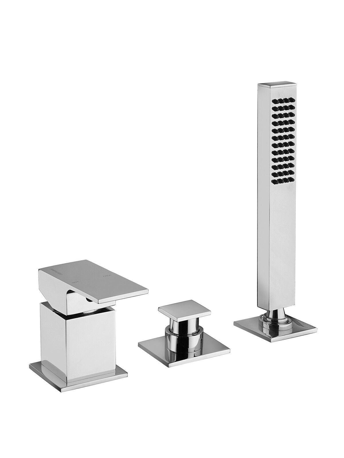 Однорычажный смеситель для ванны с ручным душем Rubinetterie Frattini Vita Due ARCH-00144336 - Вид №10